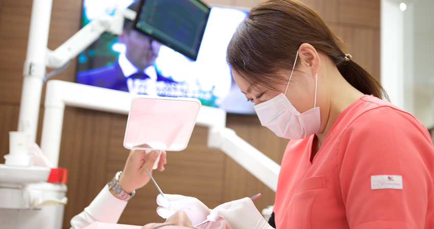 診療室１歯科衛生士が使用